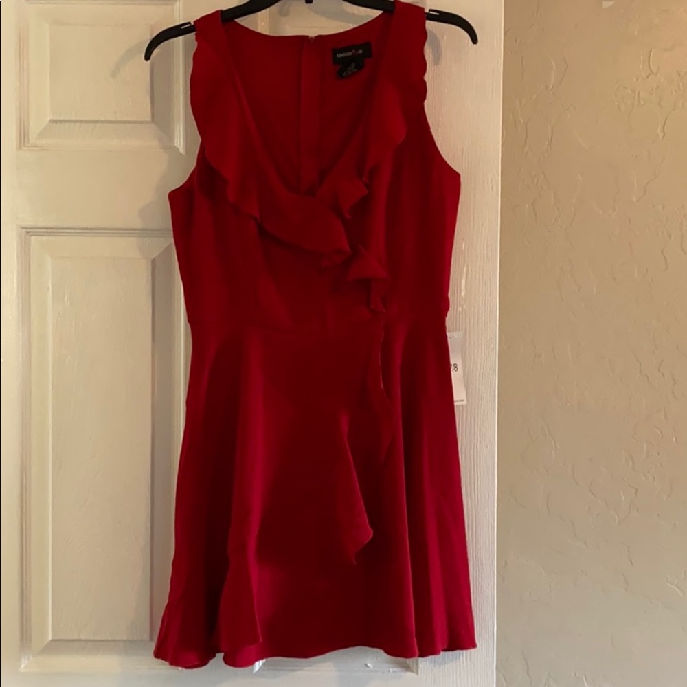 Little red dress brand new size 7